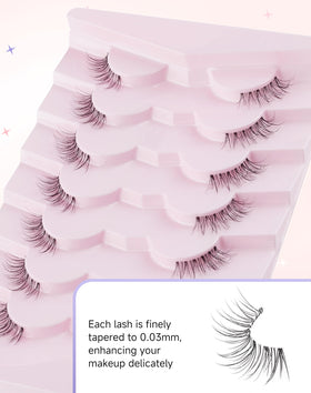 Easeful close-up of clear flat band providing better adhesion and comfort