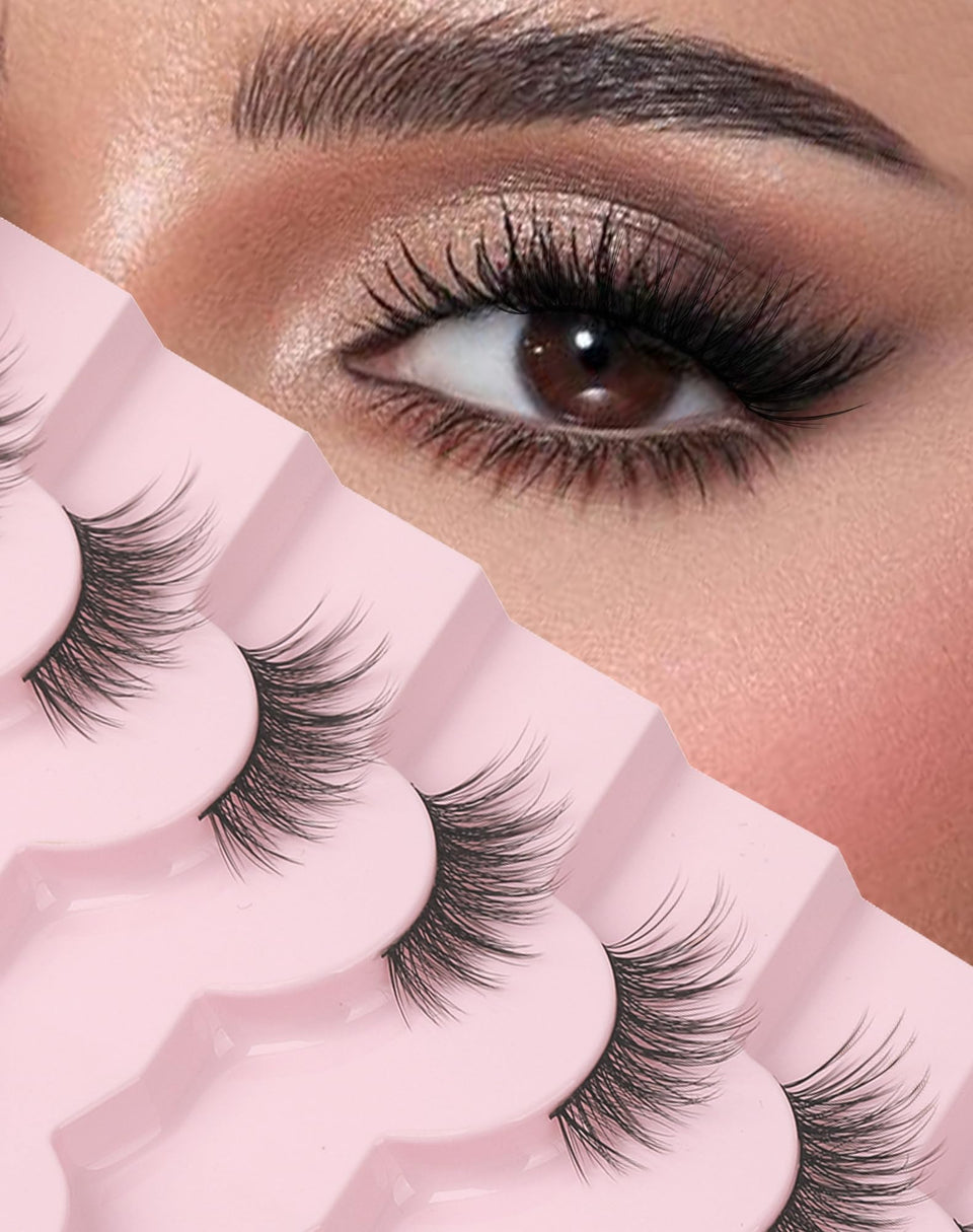 Easeful front packaging showing half lash set and clear benefits