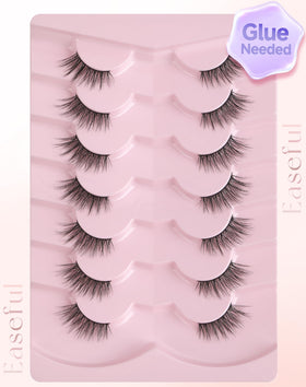 Easeful lashes in wedding makeup setting delivering refined elegance