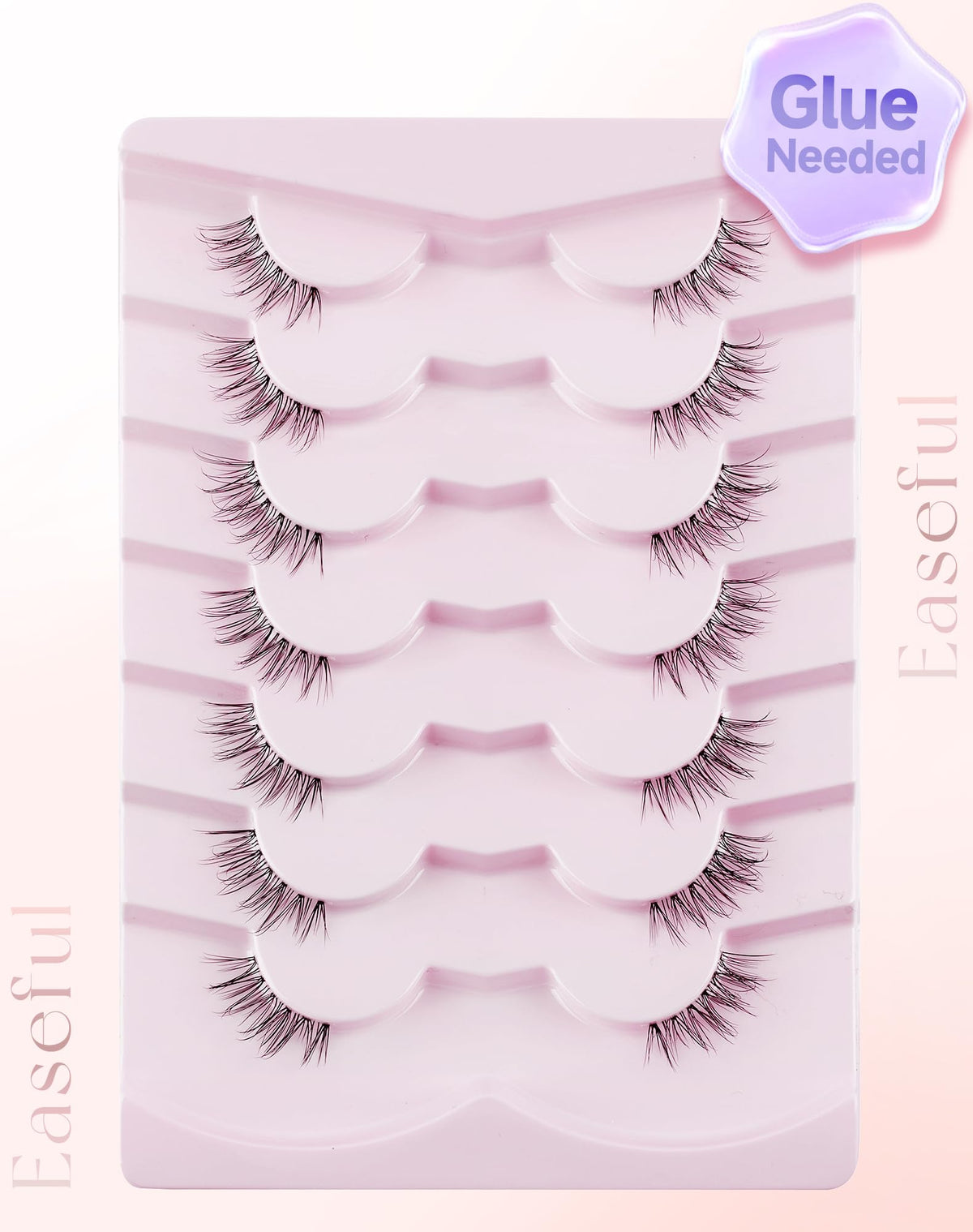 Easeful lifestyle shot wearing lashes at a wedding for natural elegant lift