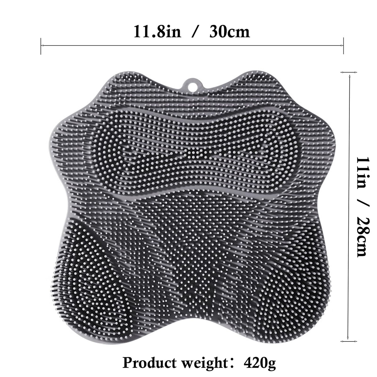 Easkite folded to show flexible silicone material for comfortable, durable use