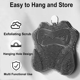 Easkite next to a foot for scale showing full-size cleaning coverage and support