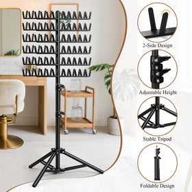 Eastdone height adjustment with detachable panels showing customizable working height comfort