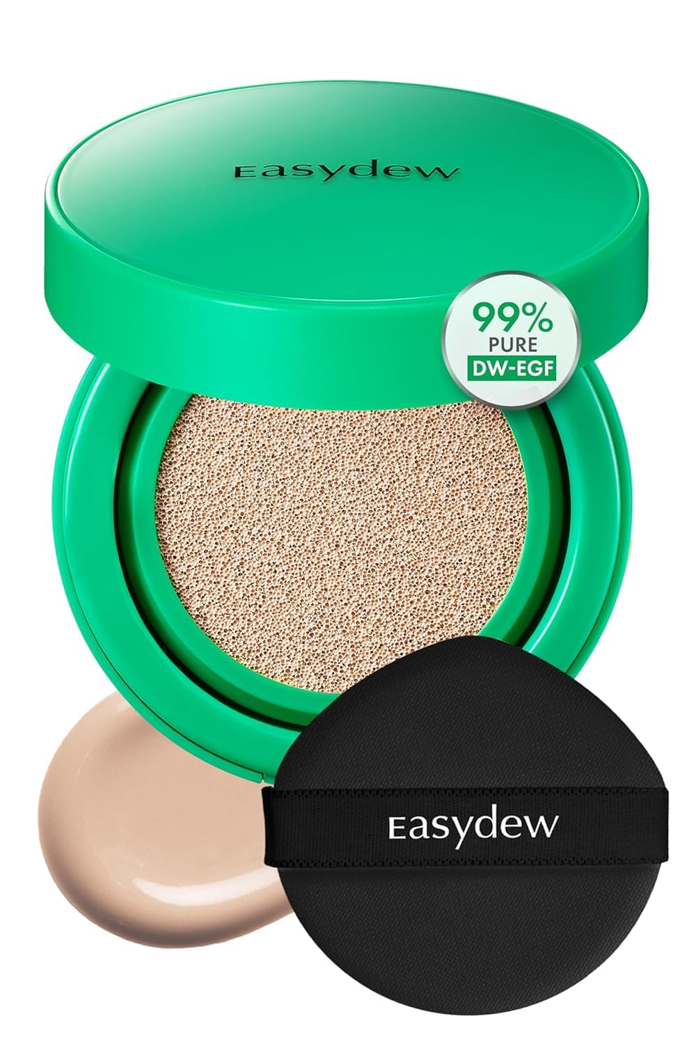 EASYDEW compact front view showing sleek design and portability