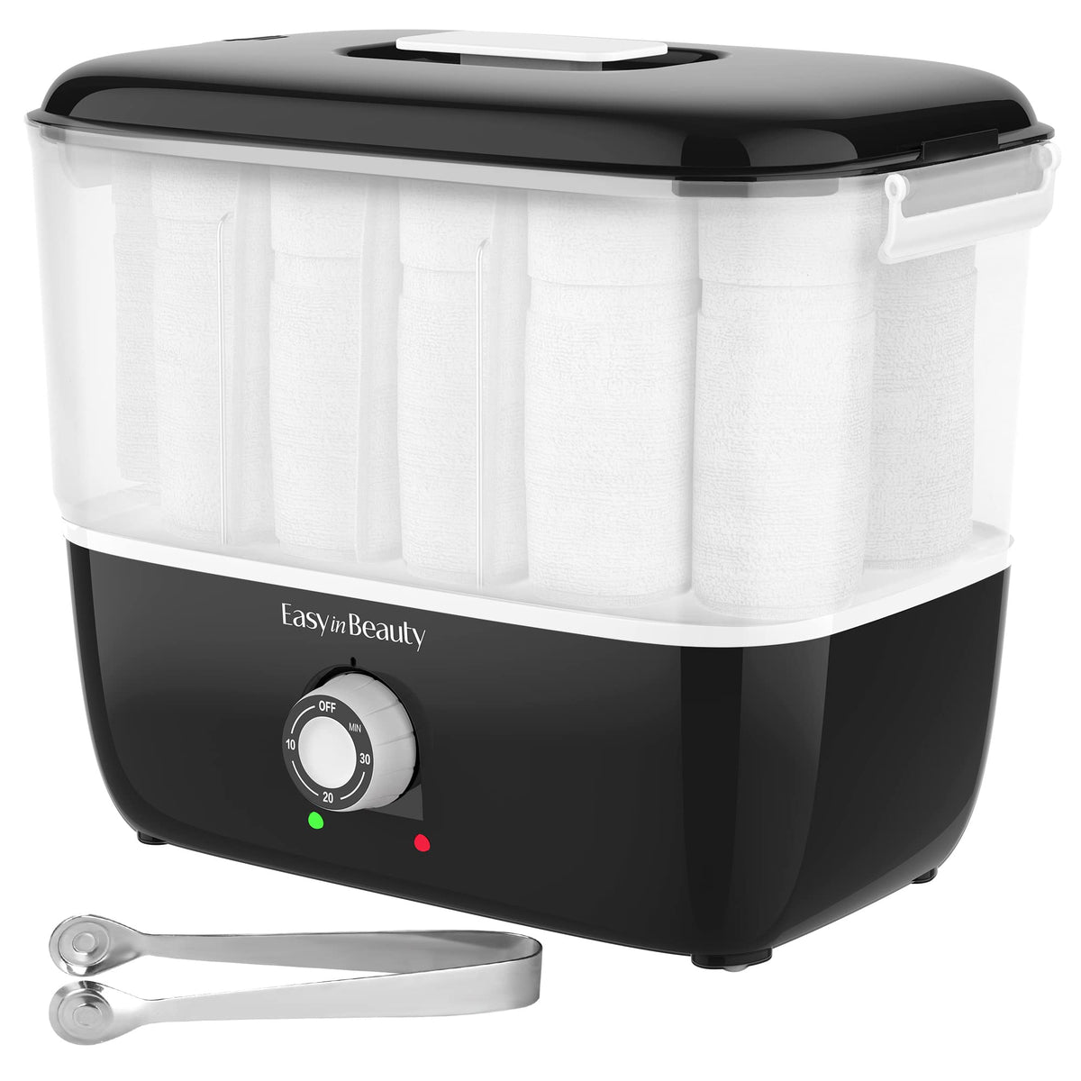 EASYINBEAUTY interior steaming action demonstrating efficient heating