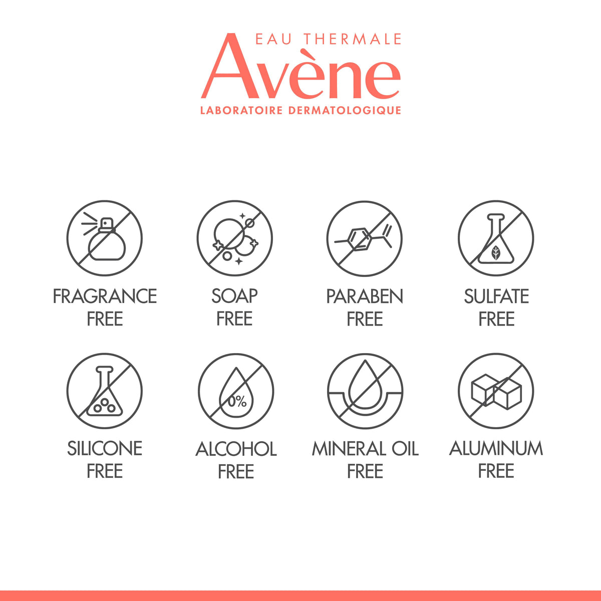 Eau Thermale Avène applied to scalp showing calming, gentle scalp cleansing