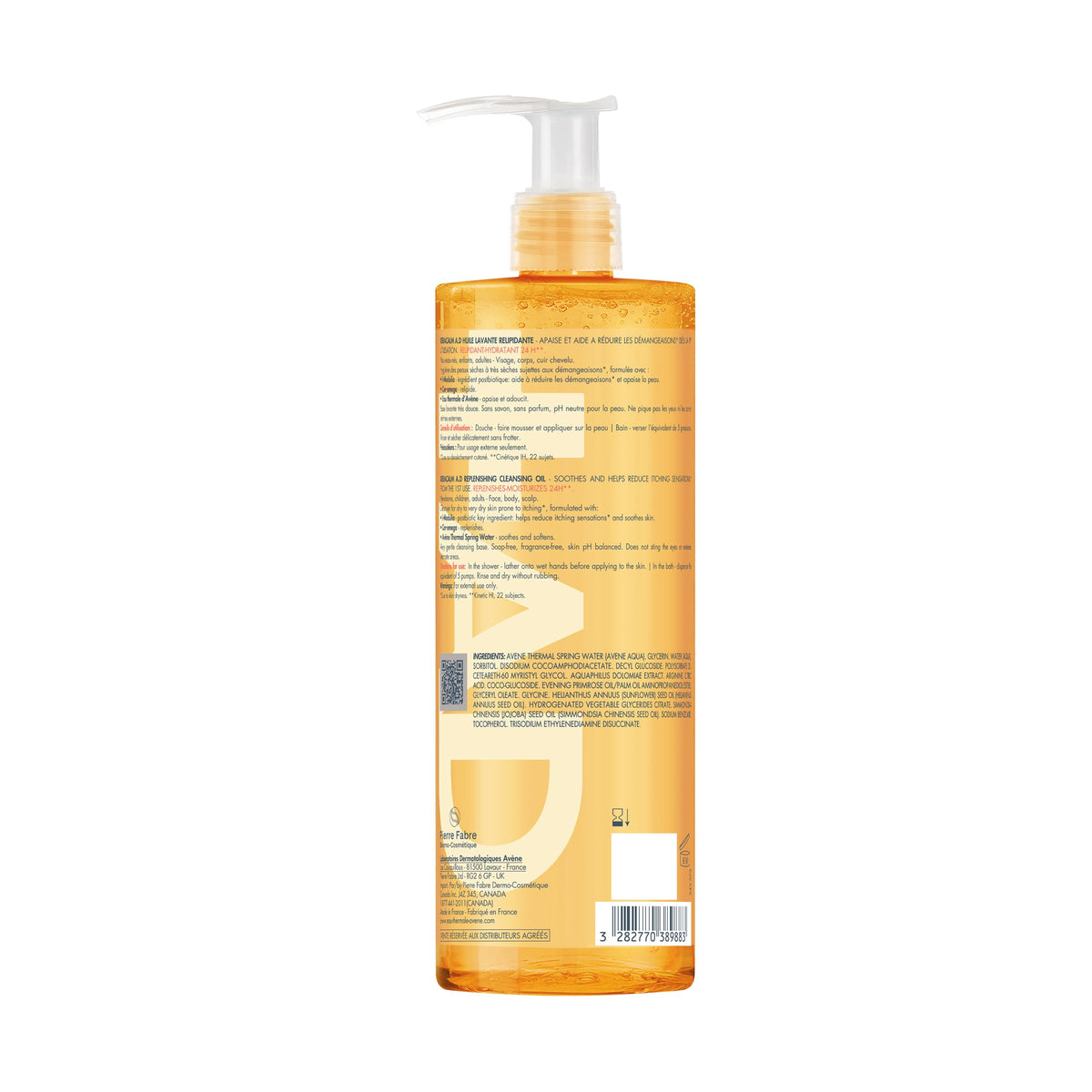 Eau Thermale Avène next to everyday items for size comparison and portability