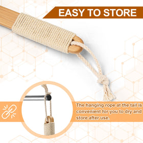 eaxun dry brushing demonstration on shoulder showing circulation and smoothing benefit