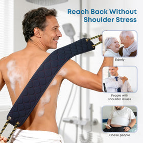eaxun handle detail highlighting split-structure design and secure grip for easier scrubbing