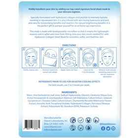Ebanel mask placed in bathroom spa setting for easy at-home treatment