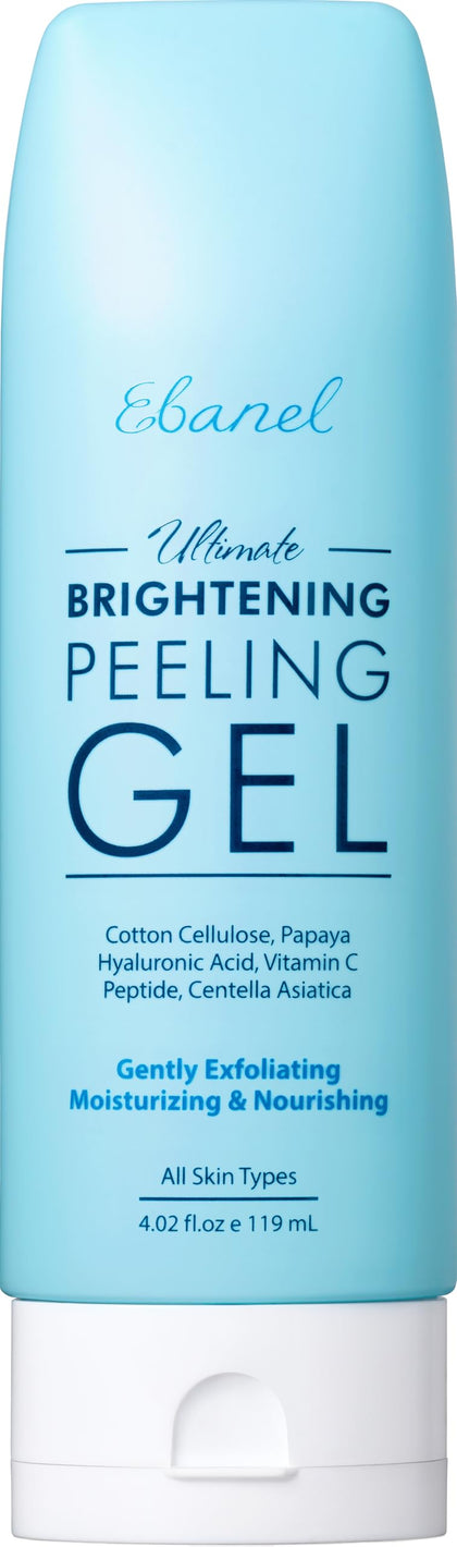 Ebanel front packaging showing brightening peeling gel for gentle exfoliation