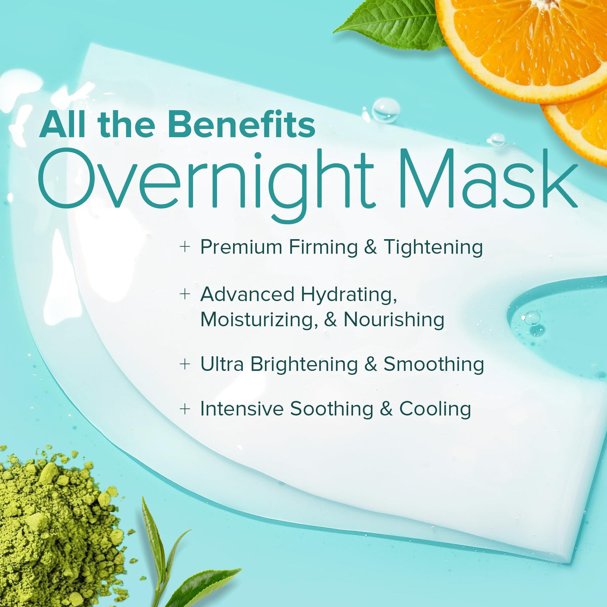 Ebanel mask molded to face contours for secure fit and maximum absorption