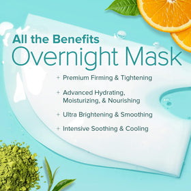 Ebanel mask molded to face contours for secure fit and maximum absorption