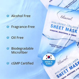 Ebanel mask held in hand to show size and comfortable face fit