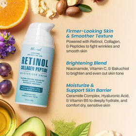 Ebanel ingredient flatlay highlighting actives that brighten and firm