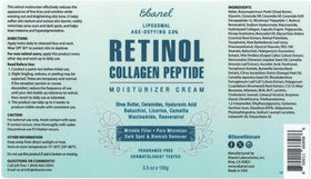 Ebanel label close-up showing ingredient highlights and safety claims benefit