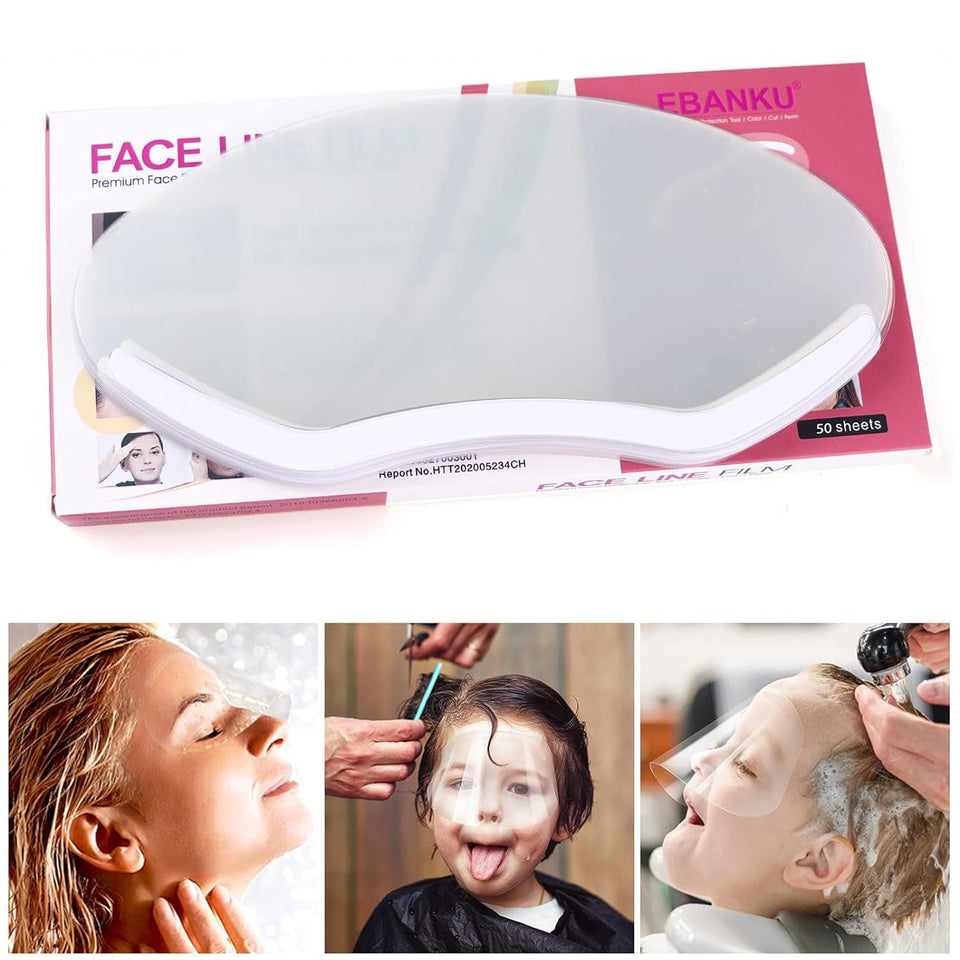 EBANKU front packaging showing 50 disposable shields and benefits