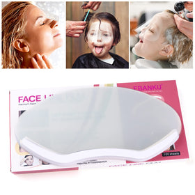EBANKU front packaging showing 100 disposable face shields and product benefits