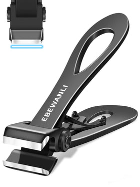 EBEWANLI front view of clippers showing durable build and compact packaging for portability