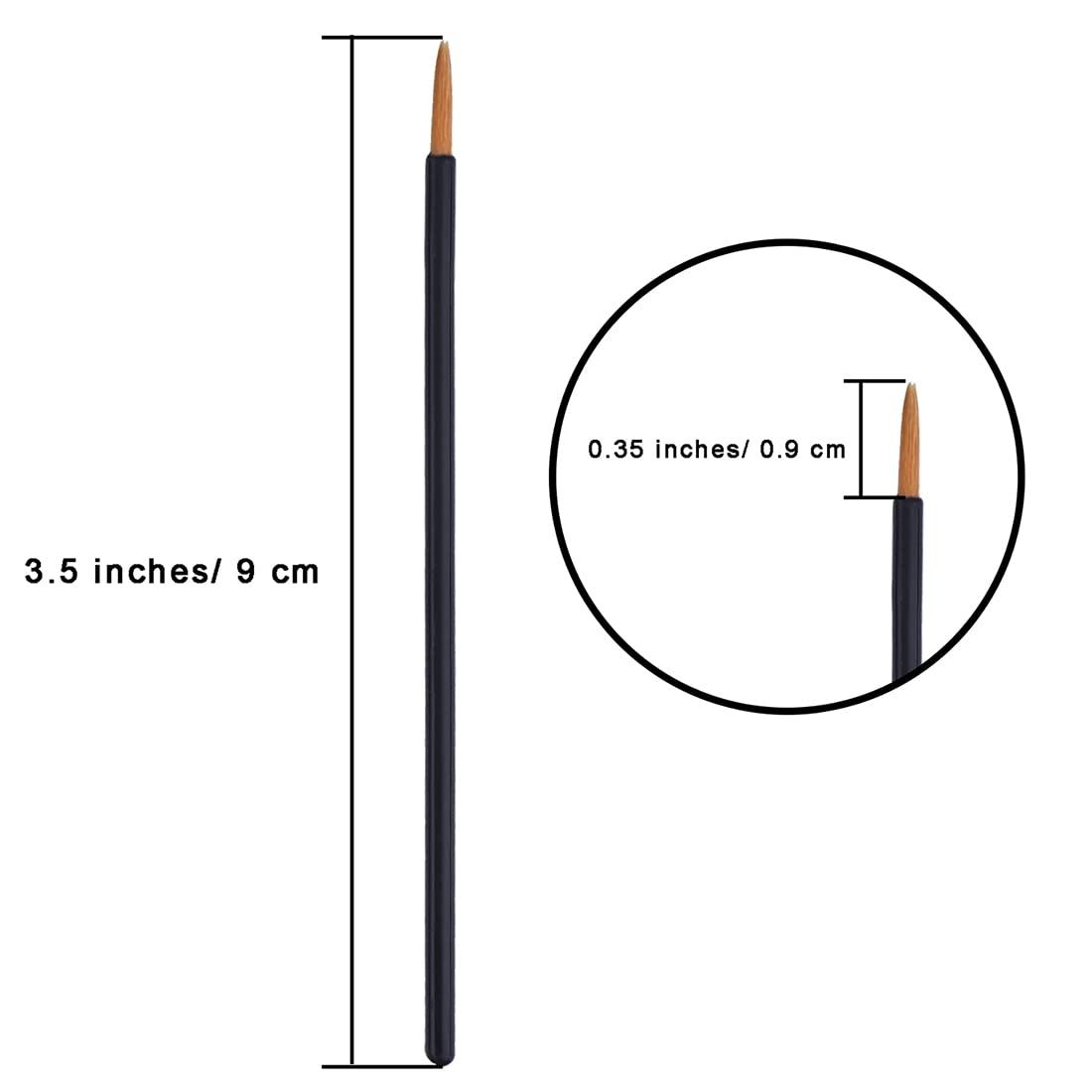 EBOOT brush tip close-up highlighting fine precision for crisp lines