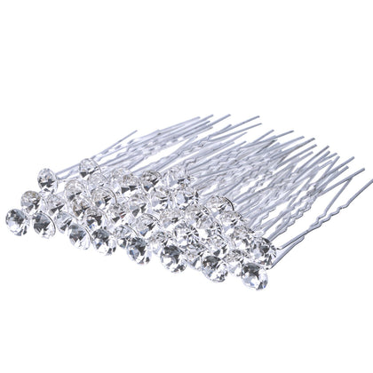 EBOOT front packaging showing 40 silver hair pins, easy selection benefit