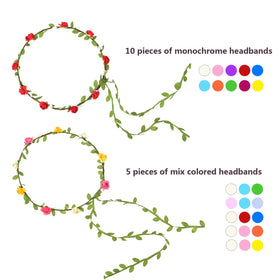 EBOOT view of crown wire and leaf ribbons illustrating adjustable fit