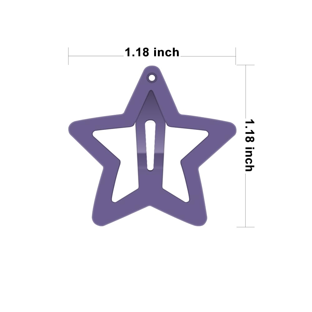 ECADY close-up of star clip paint finish highlighting durable wear resistance
