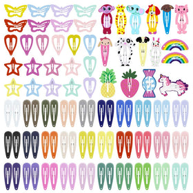 ECADY front packaging showing 100 colorful clips and variety for easy selection