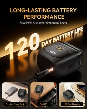 EchoByte in travel kit showing Travel Lock engaged to prevent accidental activation when packed