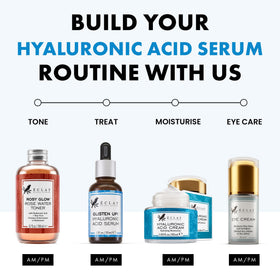 Eclat Skincare applied to face in routine for visible dewy radiance