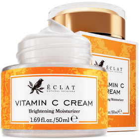 Eclat Skincare front jar showing clean packaging and immediate shelf appeal