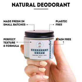 ECO ROOTS eucalyptus leaves flatlay evoking natural scent and freshness benefit