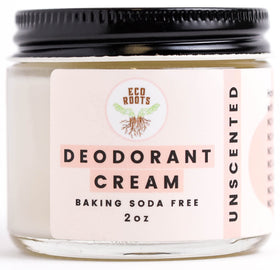 ECO ROOTS jar front view showing clean, simple packaging and product name benefit