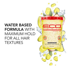 Eco Style gel texture close-up highlighting smooth glossy finish benefit
