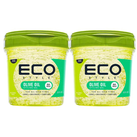 Eco Style front packaging showing two 8 oz jars and product benefit