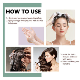 ECOFAN Dexe application on wet hair demonstrating simple 5–10 minute use benefit