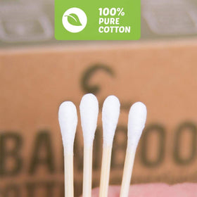 EcoFox swab in use for makeup correction showing precise control and gentle touch
