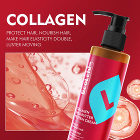 ECOLCHIPRO application demo on wet hair showing leave-in ease and detangling benefit