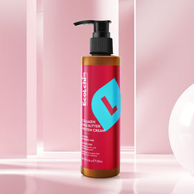 ECOLCHIPRO lifestyle bathroom shelf styling scene conveying daily-use convenience