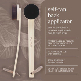 EcoTools bamboo handle detail highlighting renewable material and grip benefit
