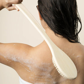 EcoTools bristles texture detail demonstrating gentle exfoliation benefit