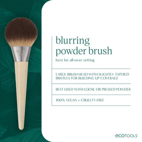 EcoTools bamboo handle detail highlighting renewable material and comfortable grip
