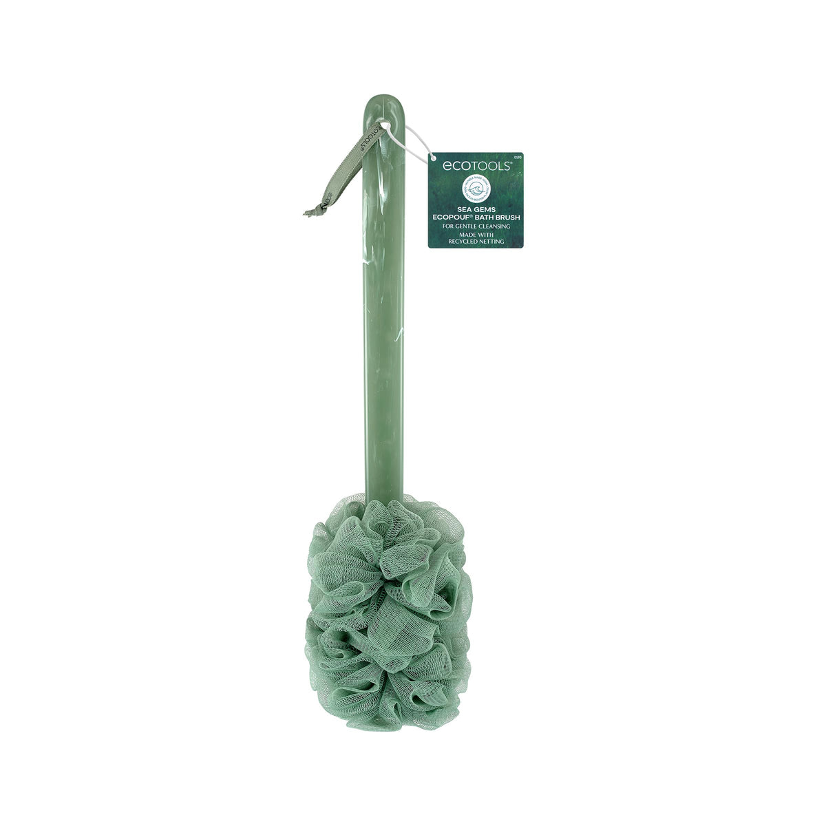 EcoTools Sea Gems front packaging showing compostable paper and product