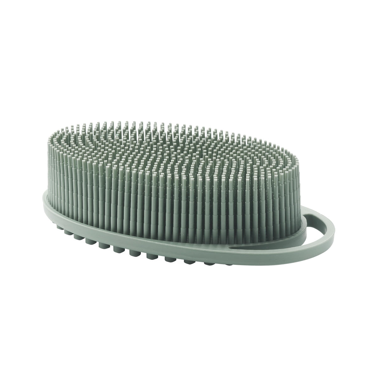 EcoTools silicone bristles close-up highlighting gentle cleansing benefit