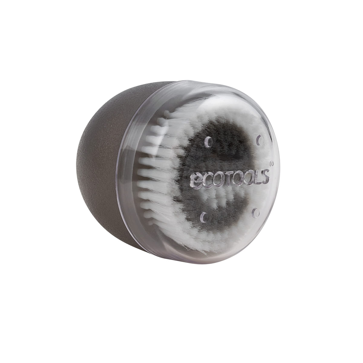 EcoTools close-up of soft synthetic bristles for gentle exfoliation benefit