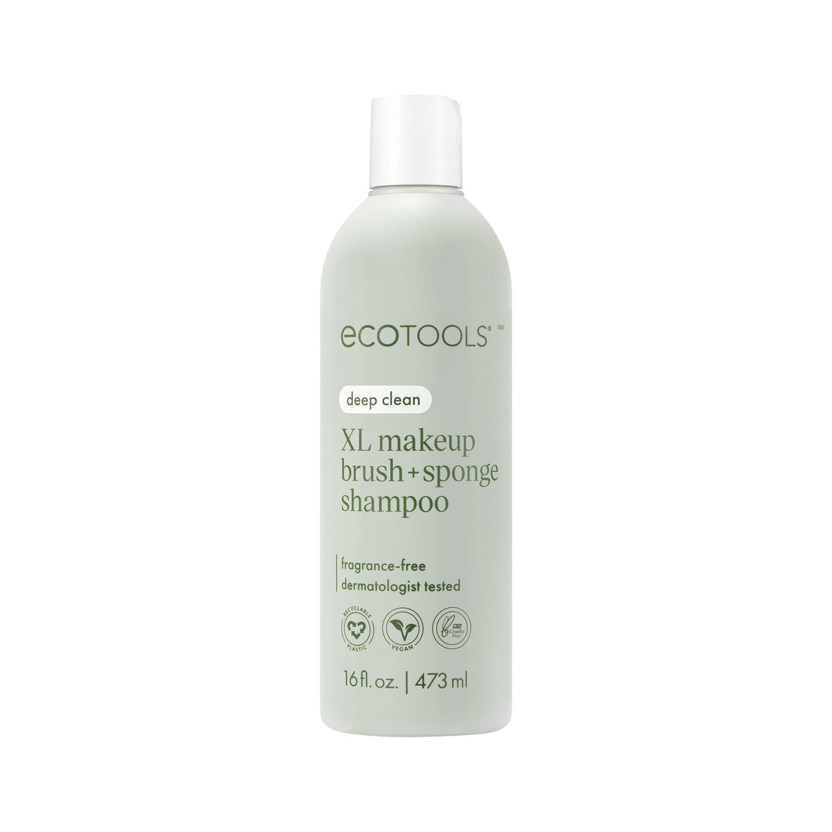 EcoTools front packaging showing clear 16 fl oz bottle and label benefit