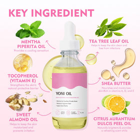 EdenEdges bottle next to everyday items showing compact travel size