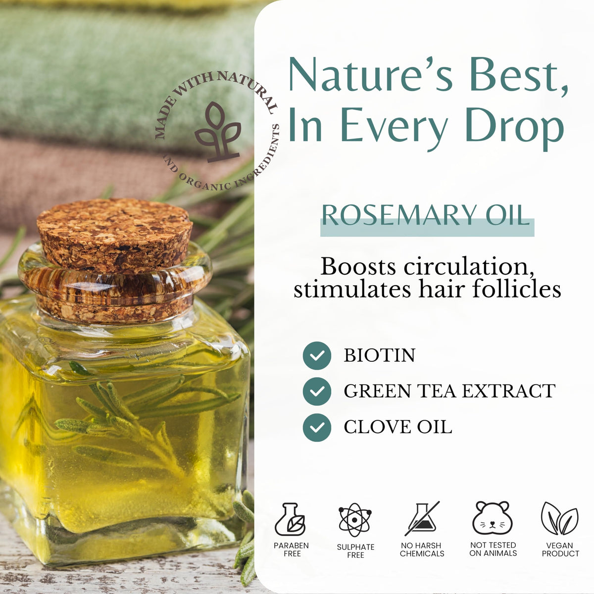 Edenika Botanicals spirulina and rosemary visual of botanical actives