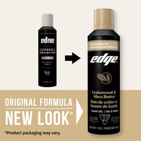 Edge gel dispense and texture in hand for easy application benefit