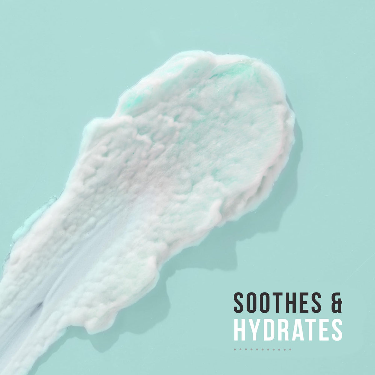 Edge label ingredients zoom displays eucalyptus, tea tree, and moisturizers
